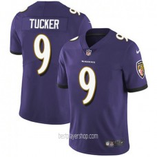 Justin Tucker Baltimore Ravens Mens Authentic Team Color Purple Jersey Bestplayer